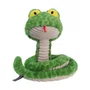Brinquedos Qmonster Cobra de Mola Verde para Cães