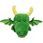 Brinquedos Qmonster Pelúcia Dragão Verde para Cães