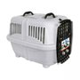 CAIXA TRANSPORTE CARGO KENNEL CINZA N4 C70XL53,5XA49 PLAST