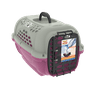 CAIXA TRANSPORTE PANTHER N2 ROSA PLAST PET