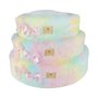 CAMA EUROPA SMALL FLUFFY TIE DYE M BONITO PRA CACHORRO