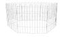 CERCADO MOLAS GALVANIZADO 83CM 6PC UNIPET