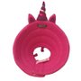 Colar Elizabetano B.Live Confort N7 Unicórnio Rosa para Cães