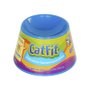 COMEDOURO CAT FIT AZUL