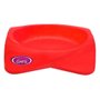 COMEDOURO GATO LUXO VERMELHO