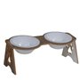 COMEDOURO PET ELEVADO DUPLO MDF BEETHOVEN