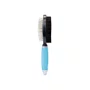 Escova Dupla Germanhart Gel M Azul para Cães e Gatos