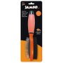 Escova Dupla Jambo Pet Top Line Silicone G para Cães