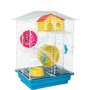 GAIOLA HAMSTER 3 ANDARES ARAMADA AZUL