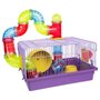GAIOLA HAMSTER TUBO LUXO CORES MISTAS