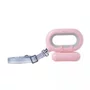 Guia Led Porta Cata Caca Rosa para Cães
