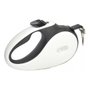 GUIA RETRATIL CAES ATE 25KG BRANCO/PRETO GREAT PETS