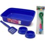 KIT GATO PRIME TOP AZUL 7PCS POWERPETS