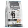 Ração Monello Power para Cães Adultos Sabor Frango, Ovos e Whey Protein 15Kg