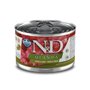 Ração Úmida Farmina N&D Quinoa Skin & Coat Lata para Cães Adultos Sabor Pato e Coco 140g