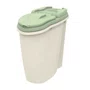 Porta Ração Plast Pet Dispenser Home Cinza para Cães e Gatos 25L