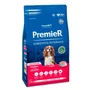 Ração Premier Ambientes Internos Dermacare para Cães Adultos Raças Pequenas Sabor Salmão 2,5Kg