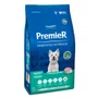 Ração Premier Ambientes Internos para Cães Adultos Raças Pequenas Sabor Frango e Salmão 12Kg