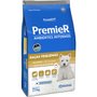 Ração Premier Ambientes Internos para Cães Filhotes Raças Pequenas Sabor Frango e Salmão 7,5Kg