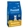 Ração Premier Ambientes Internos para Cães Filhotes Raças Pequenas Sabor Frango e Salmão 12Kg