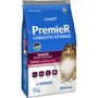 Ração Premier Ambientes Internos para Cães Sênior Raças Pequenas Sabor Frango e Salmão 12Kg