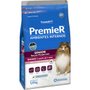 Ração Premier Ambientes Internos para Cães Sênior Raças Pequenas Sabor Frango e Salmão 1Kg