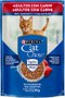 Sachê Cat Chow para Gatos Adultos Sabor Carne ao Molho 85g