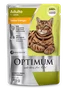 Sachê Optimum para Gatos Adultos Sabor Frango 85g