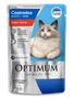 Sachê Optimum para Gatos Castrados Sabor Carne 85g