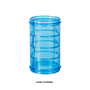 TUBO RETO P/GAIOLA HAMSTER VERDE JEL PLAST