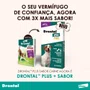 Vermífugo Drontal Plus Carne 10Kg caixa com 4un